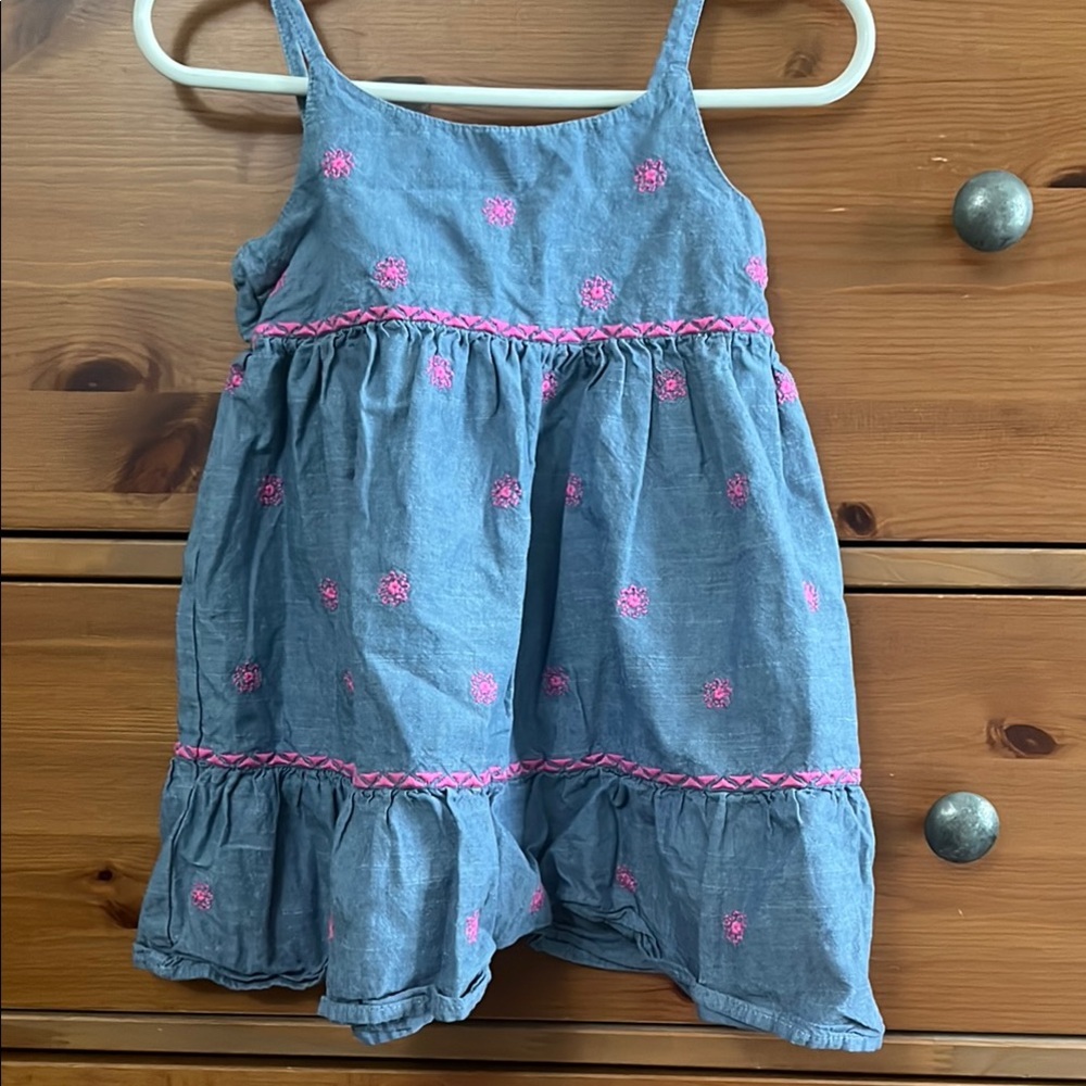 The Children's Place Blue Tiered Ruffled Sundress